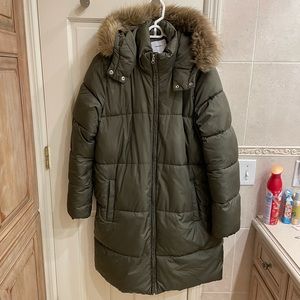 Winter puffer coat